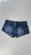 Micro Short t/bajo blue
