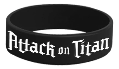 Pulsera De Silicona - Shingeki No Kyojin