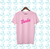 Remera de algodón rosa - barbie