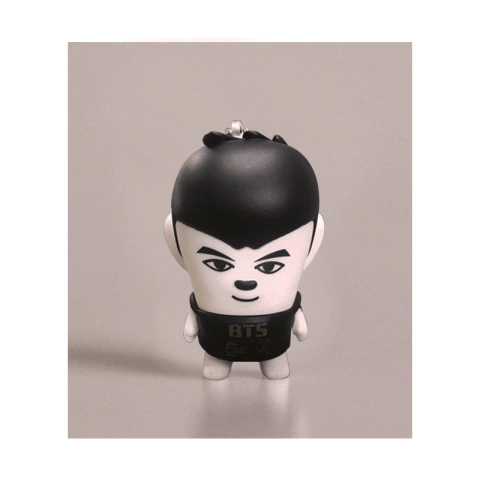 Llavero de Plástico - BTS - Hip Hop Monsters