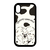 Funda Iphone - Bunny Love You (negro) - comprar online