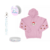 Kit buzo + accesorios - Cinnamoroll frutilla