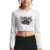 Crop top manga larga - eternal