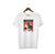 Remera de algodón blanca - gato ramen