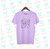 Remera lila - go make today amazing - comprar online