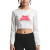 Crop top manga larga - Heart Breaker