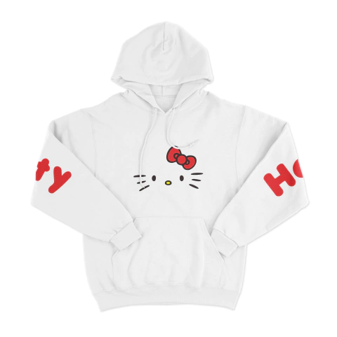Buzo blanco de frisa - Hello Kitty