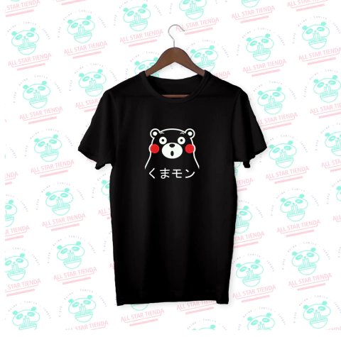 Remera de algodón - kumamon