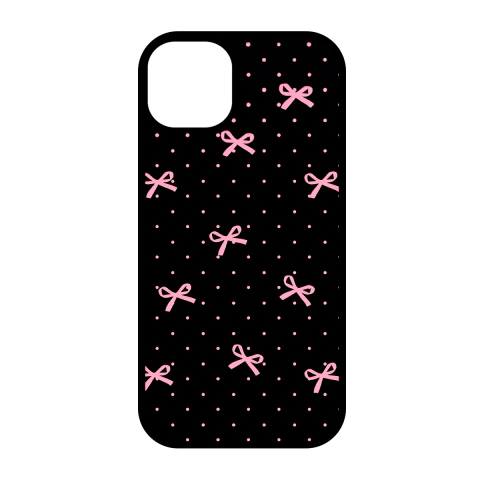 Funda Iphone - Moños (negro) - comprar online
