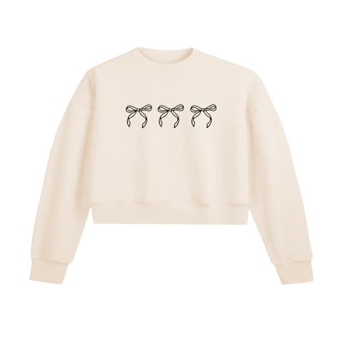 Buzo corto frisado - Moños - comprar online