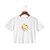 Crop top blanco - Pompompurin