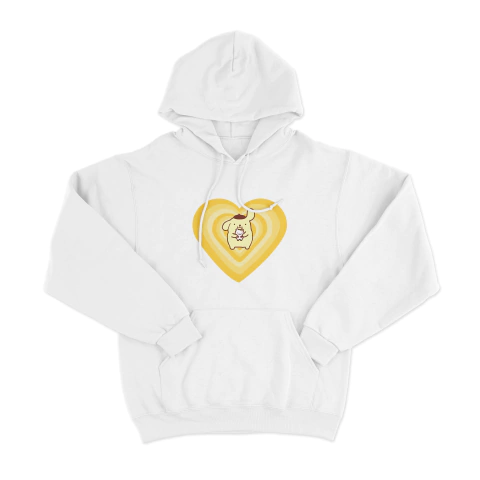 Buzo de frisa blanco - pompompurin