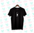 Remera de algodón - rosa en llamas