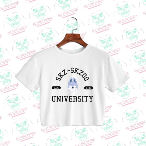 Crop top - SKZOO University - comprar online