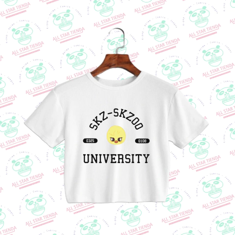 Crop top - SKZOO University - All Star Tienda