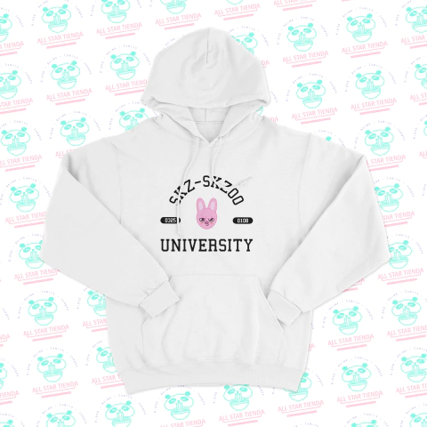 Buzo de algodón blanco - SKZ - SKZOO UNIVERSITY - comprar online