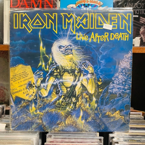 Iron Maiden ‎– Somewhere In Time (1985) BRAZIL VG+