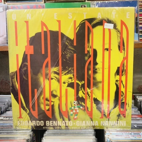 Edoardo Bennato - Gianna Nannini ‎– Un' Estate Italiana (1990) ARG VG+