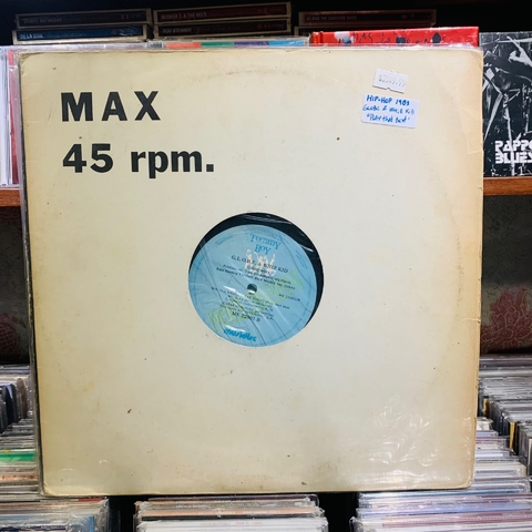 G.L.O.B.E. & Whiz Kid – Play That Beat Mr. D.J. 12" (1983) ARG VG+