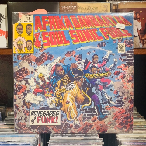 Afrika Bambaataa & Soulsonic Force ‎– Renegades Of Funk! (1983) USA VG+
