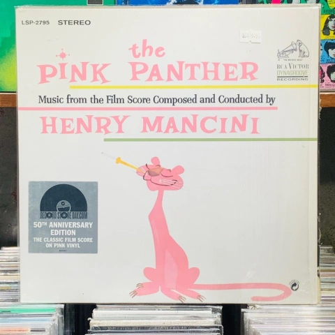 Henry Mancini - The Pink Panther OST (2014) REISSUE PINK VINYL COMO NUEVO