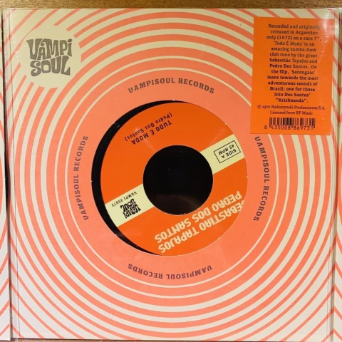 Sebastiao Tapajos & Pedro Dos Santos - Tudo e Moda / Sorongaio 7" VAMPI SOUL - comprar online