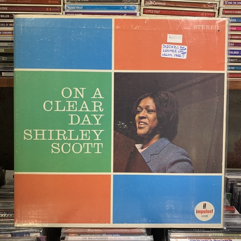 Shirley Scott - On a Clear Day (1966) IMPULSE USA VG+