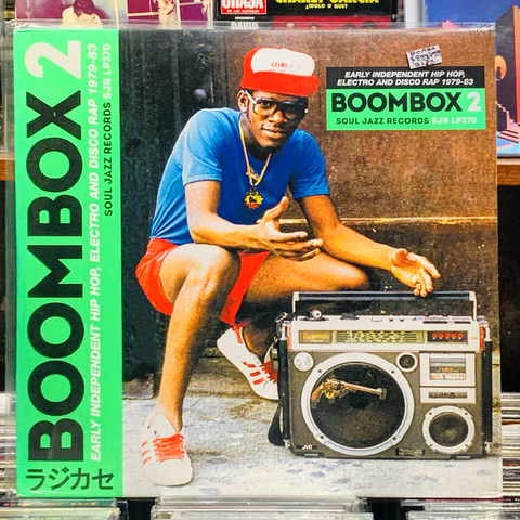 Various – Boombox 2 (Early Independent Hip Hop, Electro And Disco Rap 1979-83) (2017) UK 3LP SOULJAZZ RECORDS COMO NUEVO!