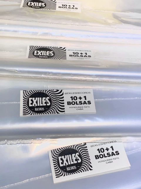 PACK BOLSAS EXTERNAS X 10 Exiles Records