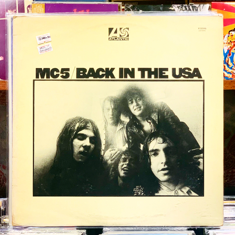 MC5 - Back in the USA (1970) UK VG+/EX