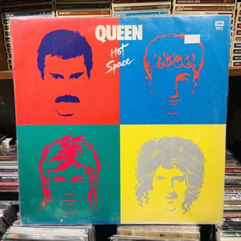 Queen - Hot Space (1982) ARG VG+