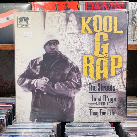 Kool G Rap – The Streets / First Nigga / Thug For Life (2001) USA VG+/EX
