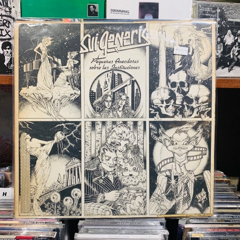 Sui Generis ‎– Pequeñas Anécdotas Sobre Las Instituciones (1974) 1ERA ED TALENT ARG VG+/EX