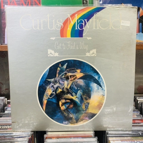 Curtis Mayfield ‎– Got To Find A Way (1974) USA VG+/EX BOMBA