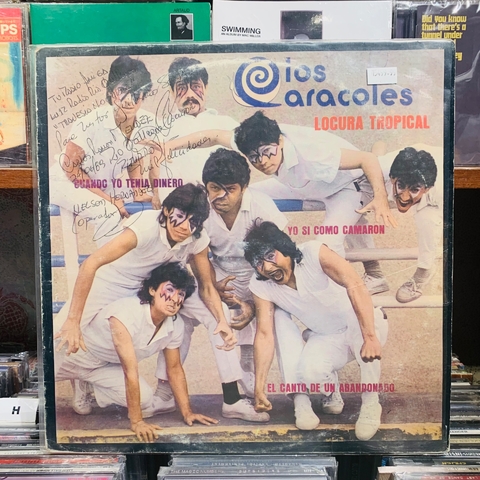 Los Caracoles - Locura Tropical (1985) ASESINO RARO ARG VG+