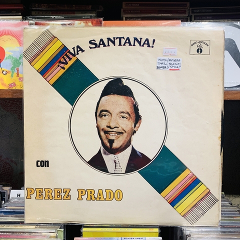 Perez Prado – ¡Viva Santana! Con Perez Prado (1974) ARG AFROCUBANO ASESINO VG+
