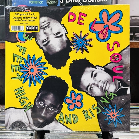 De La Soul – 3 Feet High And Rising (2023) EU REISSUE 2LP YELLOW OPAQUE VINYL NUEVO - comprar online