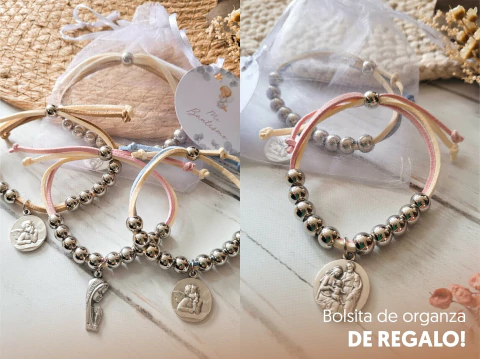 Souvenir Personalizado X5 | Pulsera decenario Nazaret - comprar online