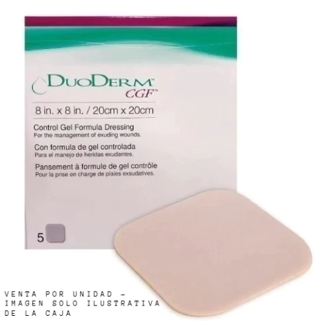 Duoderm CFG 20x20 cm Apósito Hidrocoloide Grueso - Convatec - comprar online