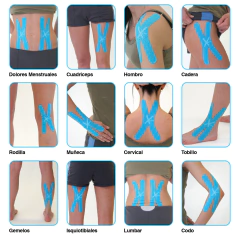 Cinta Kinesiológica Terapéutica - 5cmx5mts - Spidertech. Color Fucsia - Insumedical SAS