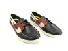 Náutico de cuero con cordones Cavatini H (76-6834)