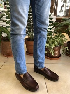Mocasín de cuero Kraim (013) - tienda online