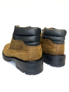 Borcego de cuero combinado Franco Pasotti (Baldi) - Calzados Miguel Angel - Zapatos de cuero