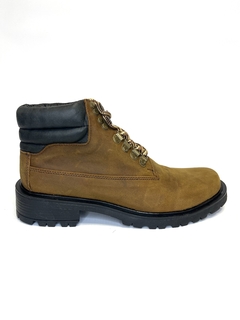 Borcego de cuero combinado Franco Pasotti (Baldi) - comprar online