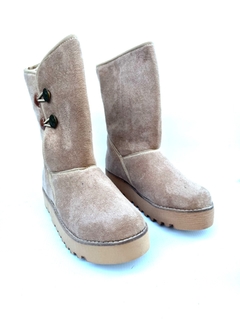 Pantubota de gamuza con botones (860) - comprar online