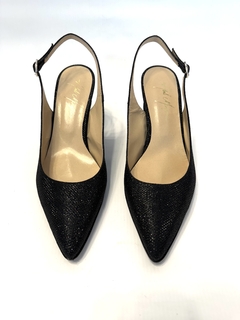 Stiletto de cuero glitter Abel Mingrino (2923) en internet