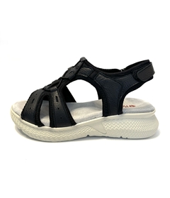 Sandalia de cuero combinada Keady (7009) - comprar online