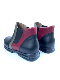 Bota de cuero combinada Madero (8001) en internet