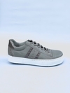 Zapatilla de cuero con tachas Barbieri (20-105)