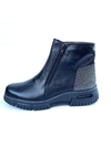 Bota de cuero combinada Gina Ferrari (3617)